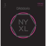 NYXL0942-3P Elektro Gitar Teli Seti 3 Lü Süper Lıght