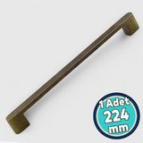 Nzb 224 mm Antik Sarı Metal Kulp Mutfak Mobilya Çekmece Mutfak Dolap Dolabı Kulpları Kapak Kulbu