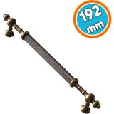 Nzb Antik Sarı Eskitme Metal 224 mm Mobilya Mutfak Çekmece Dolap Dolabı Kulpu Kulbu Kulpları
