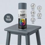 Nzb Antrasit Gri Sprey Boya Metal Ahşap Taş Plastik ve Cam Yüzeylere Uygun Spray Boya 400 ml RAL7031 - 1 Adet