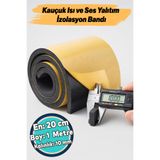 NZB Araç Ses Isı Yalıtım İzolasyon Bandı Epidyen Yapışkanlı En:20 cm Kalınlık:10 mm Uzunluk 1 Metre