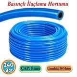 Nzb Basınçlı Ilaçlama Hortumu Ağaç Bitki Yaprak Sebze Meyve Tarım Ziraat Hortum 240 Bar 8 mm 30 Metre
