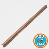Nzb Çekmece Kulp Modern Metal Dolap Kulbu Mutfak Banyo Gardırop Bronz 800 mm 80 cm