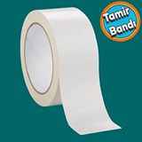 Nzb Çok Amaçlı Tamir Onarım Tadilat Bandı 48 mm x 10 Metre Çok Amaçlı Beyaz Takviye Bant Güçlü Yapıştırıcı
