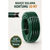 NZB Dayanıklı 3 Katlı Sağlam Klasik Bahçe Çeşme Hortumu Su Sulama Yıkama Hortum 12.5 mm 1/2" (30 Metre)