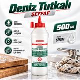 Nzb Deniz Tutkalı Şeffaf Renk 500 gr Güçlü Tutunma Ahşap Mobilya Marangozluk Tamir Hobi Yapıştırıcısı - 1 Adet