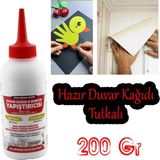 Nzb Duvar Kağıdı Broşür Yapıştırıcısı Şeffaf 200 kg Hazır Tutkal Vinil Tekstil El Işi Kağıtları 1 Adet