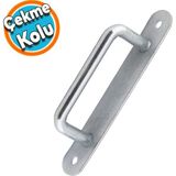 Nzb El Tutamağı Çekme Kolu Kapı Kolu Tutma Kulbu 18,5 Cm Krom Metal Kulp Kapı Tutamağı
