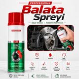Nzb Fren Disk Balata Temizleyici Sprey 500 ml Profesyonel Yağ Sökücü Hızlı Kuruyan Temizlik Ürünü - Şeffaf - 1 Adet