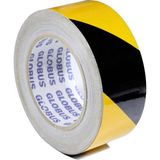 Nzb Globus Reflektörlü Reflektif Fosforlu Şerit Bant Ikaz Bandı Sarı-Siyah (10 Metre)