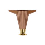 NZB Kahve-gold Mobilya Kanepe Masa Sehpa Ayağı Baza Ayak 12 Cm