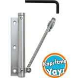 Nzb Kapı Itme Yayı Yüksek Dayanım Sessiz Çalışan Kapanış Destekli Profesyonel Kapı Mekanizması 162 mm - Gri - 1 Adet