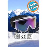 NZB Kayak Gözlüğü Ventilli Güneş Kar Gözlük Gökkuşağı Snowboard Glasses Ekonomik Gözlük