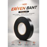 NZB Kendinden Kaynayan Eriyen 19mm x 5 METRE Soğuk Sarma Bantı Bandı Su Elektrik İzolasyonu Siyah