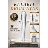 Nzb Krom Kaplama Plastik Sehpa Ayağı 19 cm Mobilya Kanepe Koltuk Ayağı Ayak
