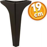 NZB Lüks Mobilya Kanepe Sehpa TV Ünitesi Koltuk Ayağı 19 cm Siyah Baza Ayak