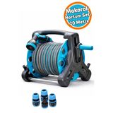 Nzb Makaralı Hortum Seti 20 Metre Garden Kit Bahçe Çeşme Su Hortumu Iç Çap 1/2 Sulama Araç Yıkama