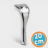 Nzb Masa Yükseltici Tv Ünitesi Baza Konsol Koltuk Ayağı Mobilya Ayakları Ayağı Metal Ayak 20 cm Krom