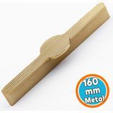 Nzb Metal Kulp 160 mm 16 cm Mobilya Çekmece Mutfak Dolabı Dolap Kapak Kulpları Çizgili Mat Altın