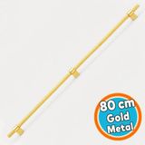 Nzb Metal Kulp 800 mm Tırtıklı Desen Mobilya Çekmece Mutfak Dolabı Dolap Kulpları Kulbu Altın Gold