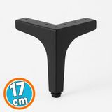 Nzb Mobilya Ayağı Dayanıklı Modern Tasarım Koltuk Sehpa Masa Tv Ünitesi Uyumlu 17 cm Siyah Metal