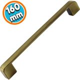 Nzb Mobilya Banyo Mutfak Dolabı Çekmece Kapı Dolap Kapak Kulpu Kulbu Metal 160 mm Antik Sarı
