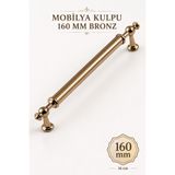 NZB Mobilya Çekmece Bronz Metal Mutfak Dolabı Dolap Kulpları Kulbu Kulpu Kulpları 160 mm- 16 cm