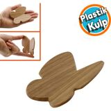 Nzb Mobilya Çekmece Dolap Kapak Kulpu Kulbu Çocuk Bebek Genç Odası Plastik Açık Ceviz Kulp 32 mm