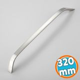Nzb Mobilya Çekmece Mutfak Dolabı Dolap Kapak Kulpları Kulb Kulpu 32 cm Metal Inox Kulp 320 mm - Krom