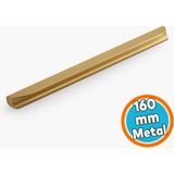 Nzb Mobilya Çekmece Mutfak Dolap Kapak Kulpları Kulbu Dolabı Kulpu 160 mm Mat Gold Altın Kulp Metal
