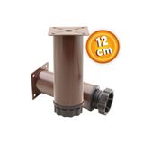 NZB Mobilya Kanepe Baza Koltuk Metal Destek Ayağı Ayarlanabilir Kahverengi Ayak 12 cm