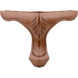 Nzb Mobilya Kanepe Koltuk Ayağı Kahverengi Ahşap Desenli Ayak 14 cm - yok