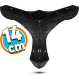 Nzb Mobilya Kanepe Masa Sehpa Puf Ayağı Siyah Baza Ayak 14 cm