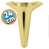 Nzb Mobilya Kanepe Sehpa Puf Tv Ünitesi Baza Koltuk Ayağı Gold Altın Renk 24 cm Ayak