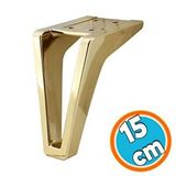 Nzb Mobilya Kanepe Sehpa Tv Ünitesi Koltuk Ayağı 15 cm Altın Gold Baza Ayak