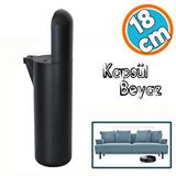 Nzb Mobilya Kapsül Yükseltici Sehpa Kanepe Tv Ünitesi Koltuk Ayağı Baza Ayakları Mat Siyah 18 cm