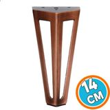 Nzb Mobilya Koltuk Baza Puf Kanepe Tv Ünite Masa Ayağı Ayakları Metal Ayak 14 cm Antik Bakır
