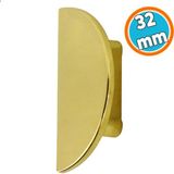 Nzb Mobilya Mutfak Çekmece Dolap Dolabı Kapak Kulpları Kulbu Plastik Gold Altın Kulp 32 mm