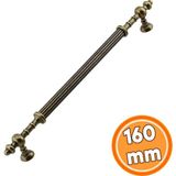 Nzb Mobilya Mutfak Dolabı Dolap Kulpları Çekme Kulbu Eskitme Antik Sarı Metal Kulp 160 mm - 16 cm