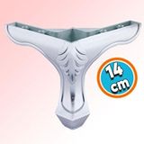 Nzb Mobilya Oturma Grubu Kanepe Sehpa Tv Ünitesi Çekyat Koltuk Ayağı Baza Ayak 14 Cm Krom