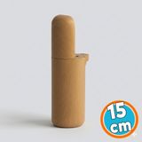 Nzb Mobilya Tekli Kanepe Koltuk Baza Yükseltme Ayağı Kayın Bej Renk Sert Plastik Ayak 15 cm - Kahve