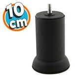 Nzb Mobilya Yatak Metal Kanepe Baza Koltuk Orta Destek Ayağı M8 Civata Siyah Metal Ayak 10 cm