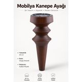 Nzb Mobilya Yükseltici Kanepe Koltuk Tv Ünitesi Baza Ayağı Zigon Orta Sehpası Ayak 20 Cm Ahşap Desen