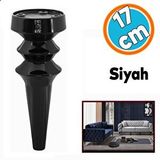 Nzb Mobilya Yükseltici Kanepe Koltuk Tv Ünitesi Baza Ayağı Zigon Orta Sehpası Ayak Ayakları Siyah 17 cm