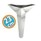 Nzb Mobilya Yükseltici Kanepe Sehpa Tv Ünitesi Koltuk Ayağı Baza Ayakları Krom 23 cm