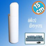 Nzb Mobilya Yükseltici Sehpa Kanepe Tv Ünitesi Koltuk Ayağı Baza Ayakları Mat Beyaz 15 cm