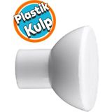 Nzb Plastik Düğme Mobilya Çekmece Dolap Kapak Kulpu Kulbu Beyaz Kulp