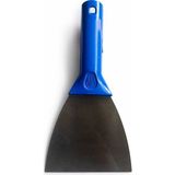 Nzb Plastik Saplı Inşaat Spatulası 10 cm Dayanıklı Duvar Alçı Macun Sıyırma Boya Kazıma Aparatı - 1 Adet - Mavi