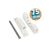NZB Pvc Plastik Pimapen Pencere Menteşesi 75 mm Beyaz Menteşe