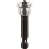 Nzb Şapkalı Alçıpan Vidalama Bits Ucu 50 mm Yıldız Ph2 S2 Çeliği Uç - Gri